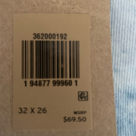 Levi’s 501 Jeans Cropped Acid Wash Denim - Picture 11 of 11